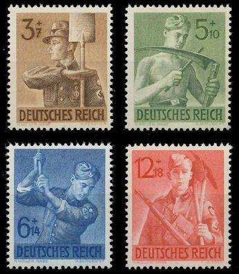Deutsches REICH 1943 Nr 850-853 postfrisch X9CA6E2