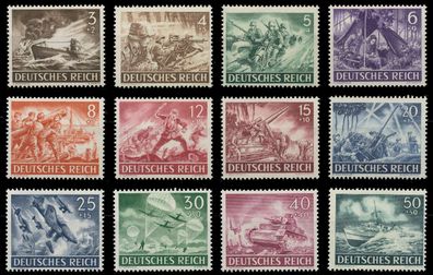 Deutsches REICH 1943 Nr 831-842 postfrisch X9CA6F6