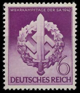 Deutsches REICH 1942 Nr 818 postfrisch X9CA722