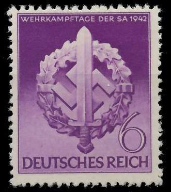 Deutsches REICH 1942 Nr 818 postfrisch X9CA72A