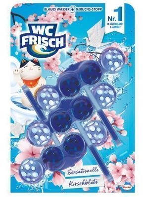 WC Frisch Duftspueler Kirschblueten, 3er Pack (3 x 50 g)