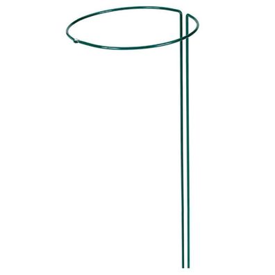 Strauchstütze 100 cm/6 mm, vollrund verstellbar, grün lackiert