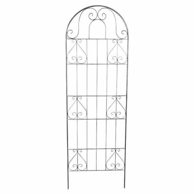 Rankgitter, Metall anthrazit 57,5 x 180 cm