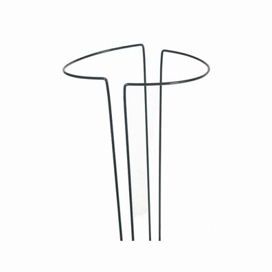 1Strauchstütze grün 35 x 40 cm, beschichtet