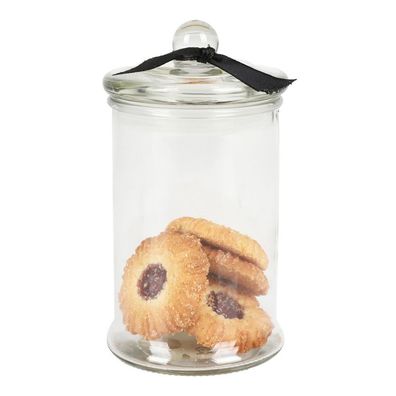 Vorratsglas 300ml transparent Vorratsdose Dekoglas Gewürzglas Bonbonglas Glas