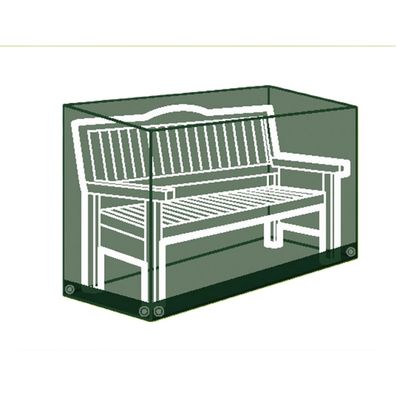 AquaShield Bankhülle 2er 130x75xH65/85cm hellgrau, 100% Polyester