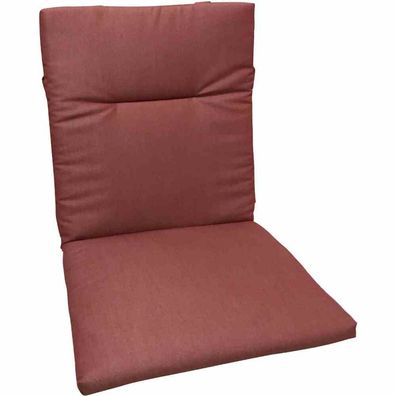 Royal rot Sesselpolster niedrig 94 cm