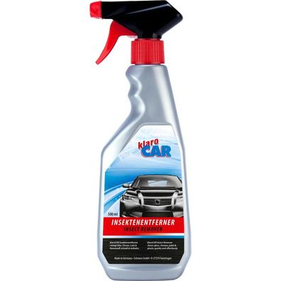 12x 500ml Klarocar Auto Insektenentferner Reinigungsmittel Scheibenreiniger