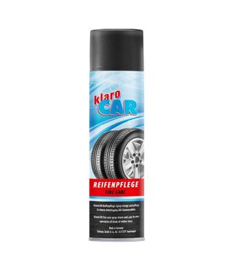 12x 300ml klaroCAR Reifenpflege Reinigungsmittel Auto Spray made in Germany