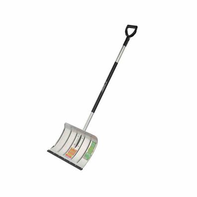 Alu Schneeschieber 50cm LeiseSohle mit Alustiel und D-Griff