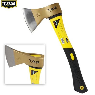 TAS Universal-Axt 600g Kopfgewicht Kopf aus Stahl Holz hacken Garten