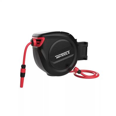 Automatischer Schlauchaufroller 20 m Gartenschlauch mit Wandhalterung