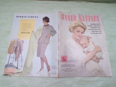 Schwabe Der neue Schnitt Unser Kleines Umstandsmode Babykleidung Ratschläge 1961
