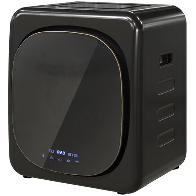 Wäschetrockner mit UV-Desinfektion, kompakte Bauweise, 4kg Kapazität, Edelstahl