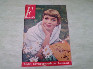 Ihre Freundin 29.07.1958 Condor Karlsruhe Baden Illustrierte Zeitschrift Berlin Film