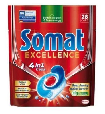 Somat Excellence 4in1 Geschirrspülkapseln, 26 Stück