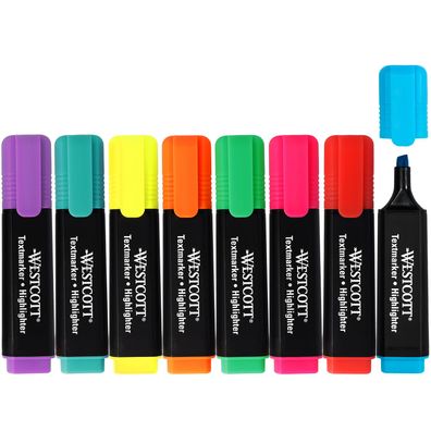 Textmarker Set, 8 Farben