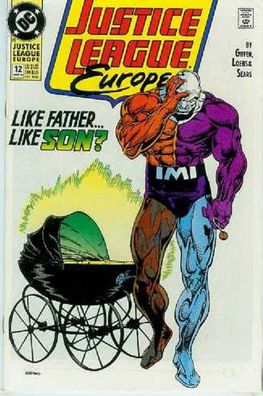 Justice League Europe # 12 (Keith Giffen & Bart Sears) (USA, 1990)