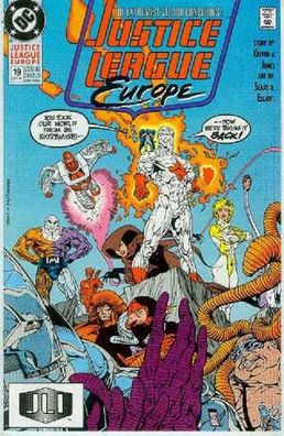 Justice League Europe # 19 (Keith Giffen & Bart Sears) (USA, 1990)