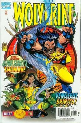 Wolverine # 110 (guest: Shaman) (Joe Bennett) (USA, 1997)