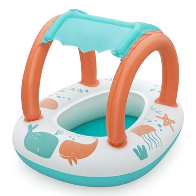 Bestway Kinderboot Aufblasbar Comfort 84x67 cm + 3 Jahre Strand und Pool 34203
