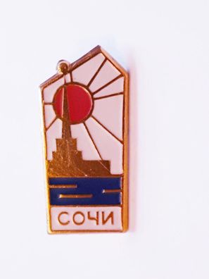 Anstecker Abzeichen Sotschi verschiedene Varianten