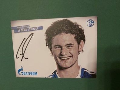 FC Schalke 04 , D. Loheider ,09/10, utogrammkarte, Fussball