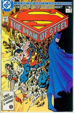 Man of Steel # 3 (of 6) (John Byrne, intro/origin Magpie) (USA, 1986)