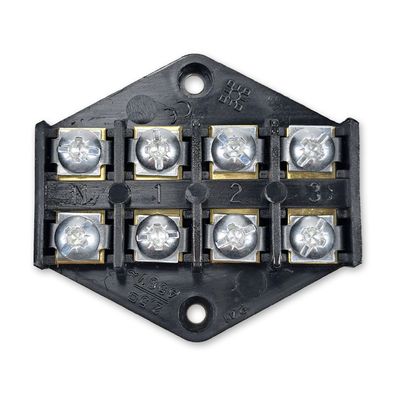 Anschlussblock | 4-Wege | geschraubt | bis 2,5mm²