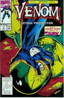 Venom: Lethal Protector # 3 (of 6) (Mark Bagley) (guest: Spiderman) (USA, 1993)