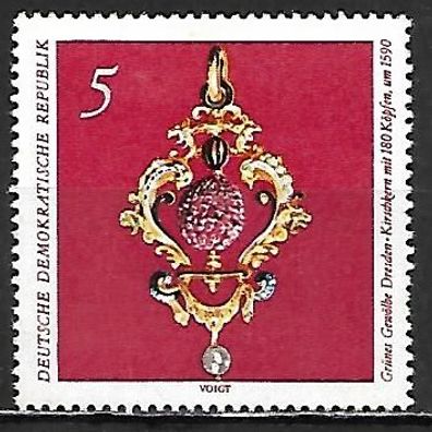 DDR postfrisch Michel-Nummer 1682 mit Falz