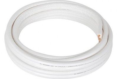 Bosch Kältemittelleitung-Doppelrohr Kupfer 1/4" 1/2" Länge=20m Doppelrohrleitung