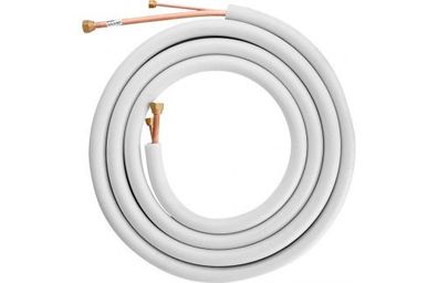 Bosch Kältemittelleitung-Doppelrohr Kupfer 1/4" 1/2" Länge=5m Doppelrohrleitung