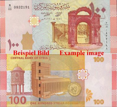 Syrien Syria 100 Pounds 2019 Unc. P.113b 661#