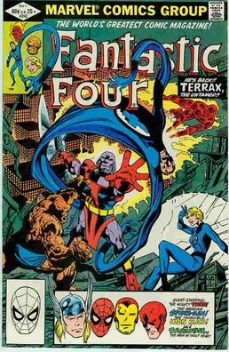 Fantastic Four # 242 (John Byrne, guests: Thor, Iron Man, Daredevil) (USA, 1982)
