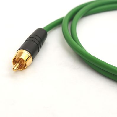 Sommercable "Slimline" / HighEnd Digitalkabel 75 Ohm / RCA zu RCA / SolidCore / OFC