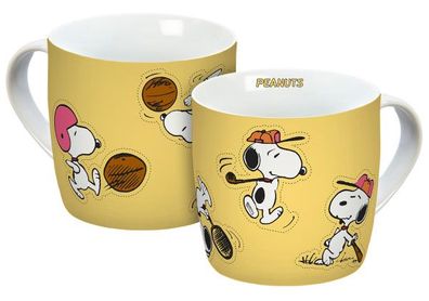 Snoopy Tasse Peanuts Persistence Porzellan Kaffee Tee 300ML