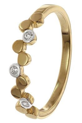 trendor Schmuck Damenring Gold 333 mit Zirkonia 41360