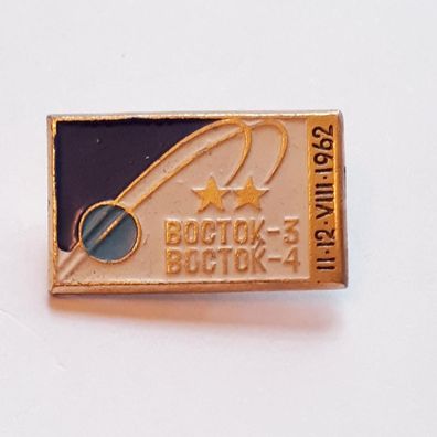 Anstecker Raumflüge von Wostok 3 und 4 - 4. August 1962