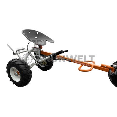 Anhängesitz Anhängersitz Sitzkarre Bremsen Traktor Einachser Motorhacke Anbaugerät