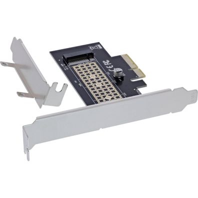 InLine® PCIe Karte zu 1x intern NVMe M.2 Key M, PCIe x4