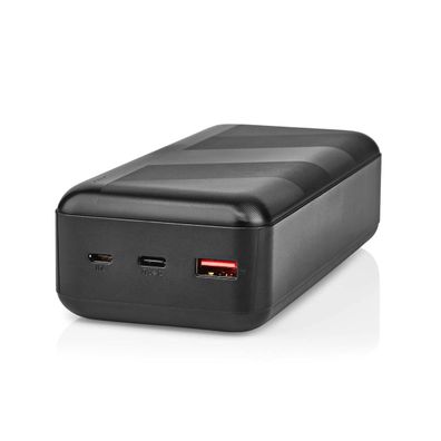 NEDIS Powerbank 32000mAh für Laptops, schwarz