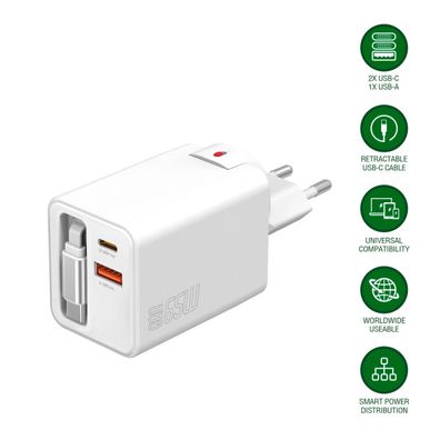 4smarts Netzladegerät GaN Flex Jojo 65W