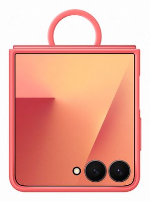 Samsung Ring Case (Silicone) für Galaxy Flip7 Red