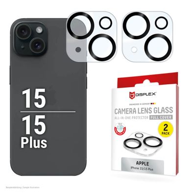 Displex CamGlass All-In-1 iPhone 15/15 Plus