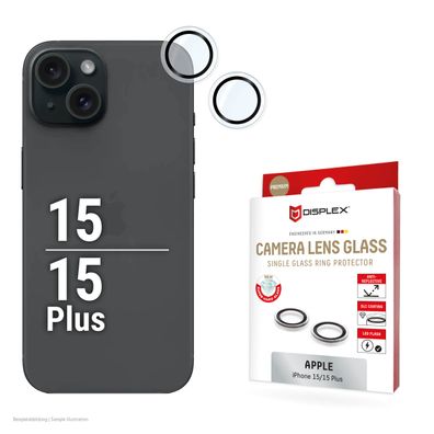 Displex CamGlass Single iPhone 15/15 Plus
