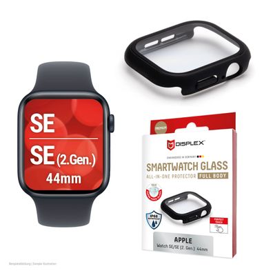 Displex Full Body Apple Watch SE 2, 44mm, black