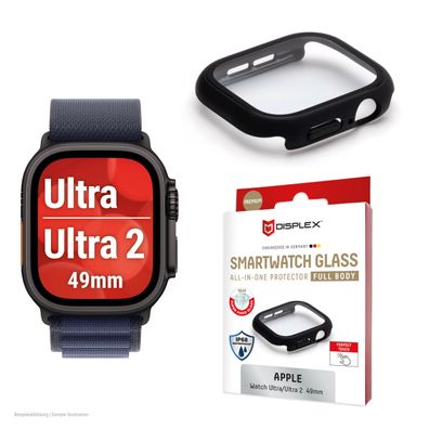 Displex Full Body Apple Watch Ultra 2, 49mm, black