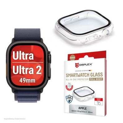 Displex Full Body Apple Watch Ultra 2, 49mm, clear