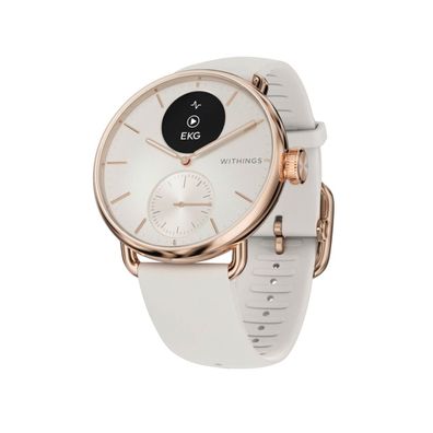 Withings ScanWatch 2, 38 mm Rose Gold White